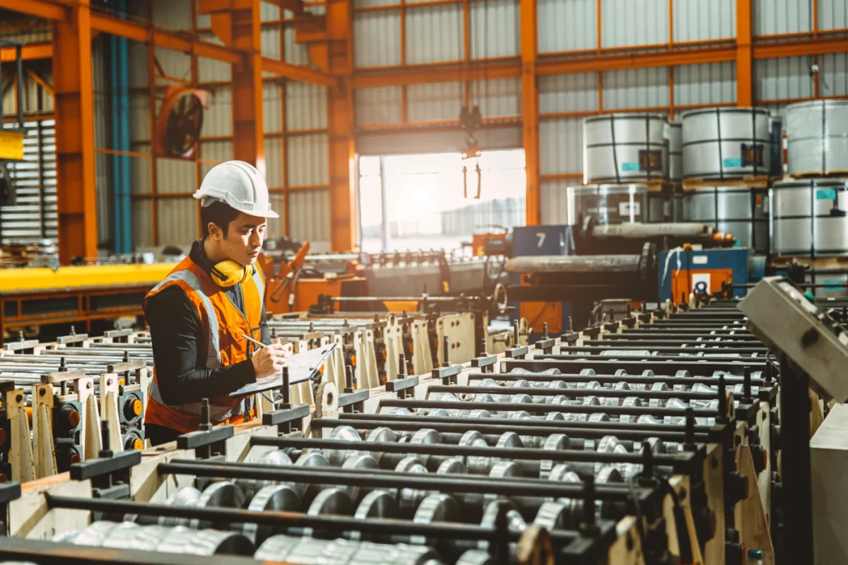 steel manufacturing inspection